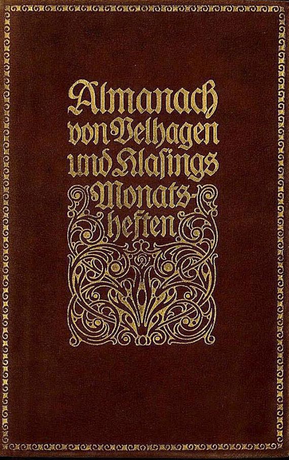 Velhagen und Klasing - Velhagen u. Klasings Almanach, 19 Bde.