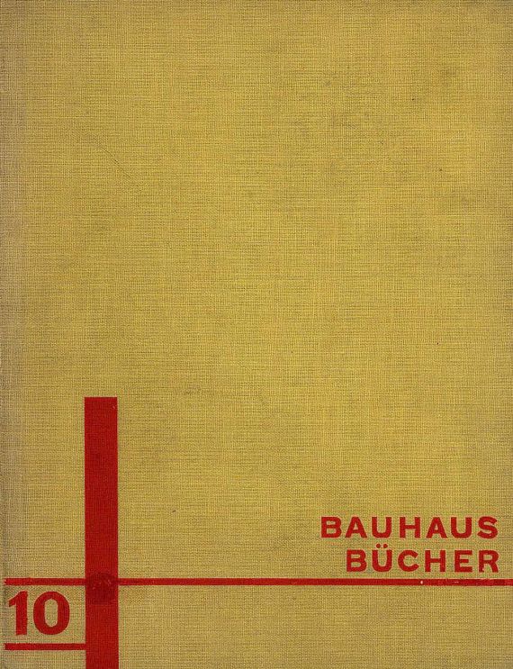 Walter Gropius - Bauhausbücher Nr. 10 / J. J. P. Oud