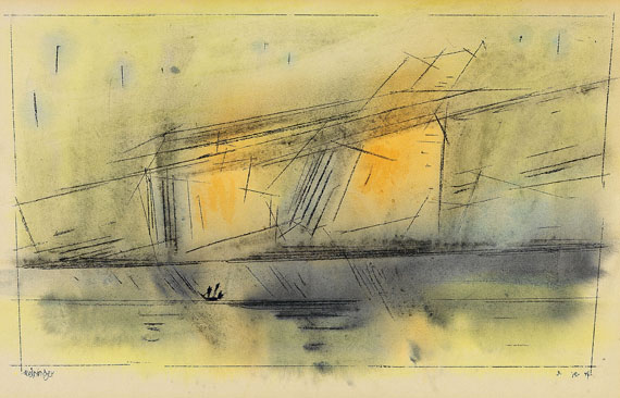 Lyonel Feininger - Ohne Titel (Rain Herold)