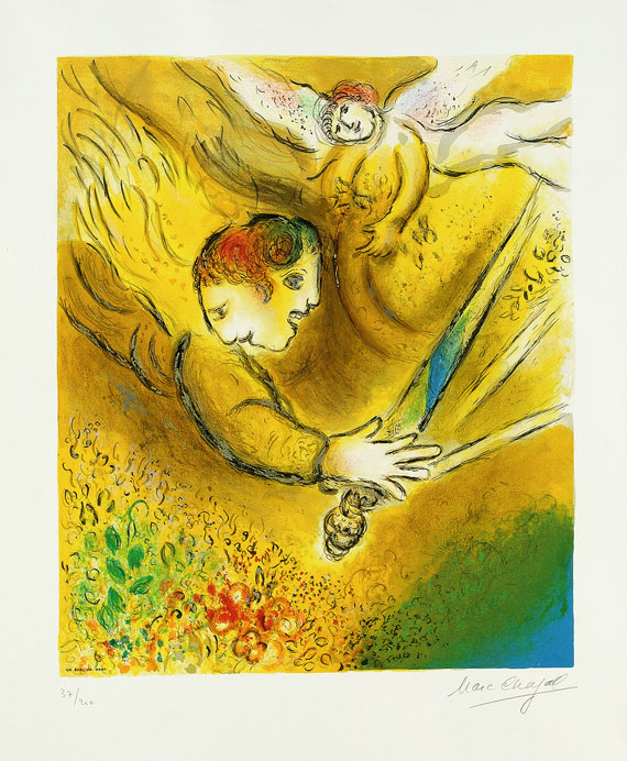 Marc Chagall - Der Engel des Gerichts