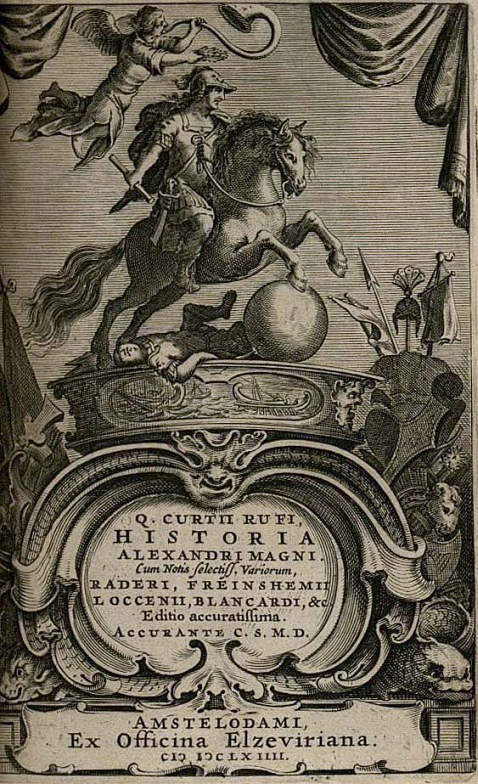 Elzevier-Drucke - Historia Alexandri magni. 1664