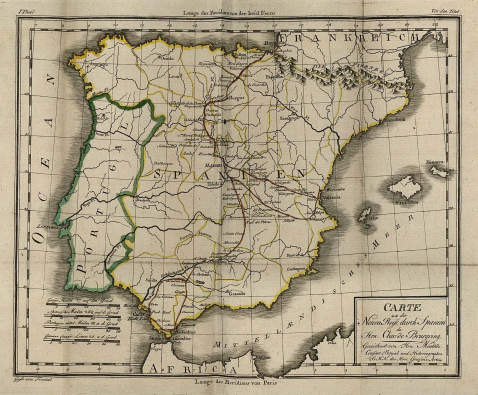 Bourgoing, J. Fr. - Neue Reise durch Spanien (1789), 2 Bde.