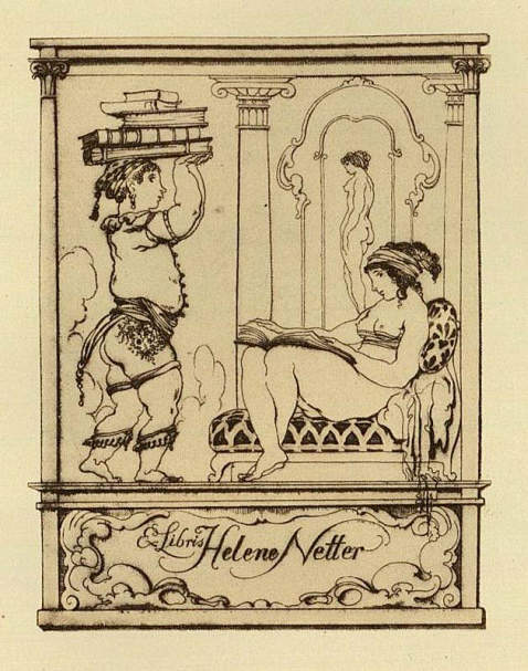 Richard Braungart - Exlibris der Dame/Neue dt. Gelegenheitsgraphik, 2 Tle. 1921-1923