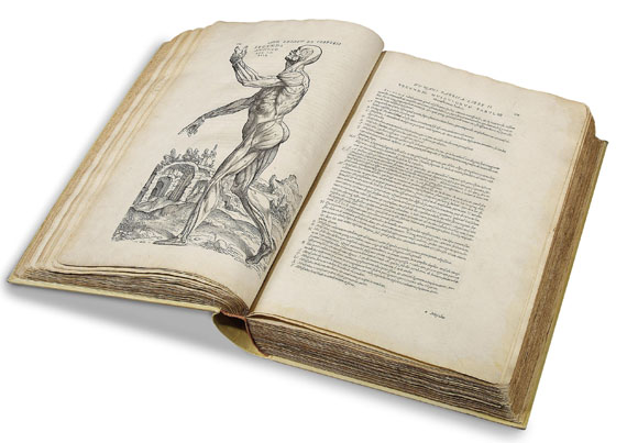 Andreas Vesalius - De humani corporis fabrica. 1555.