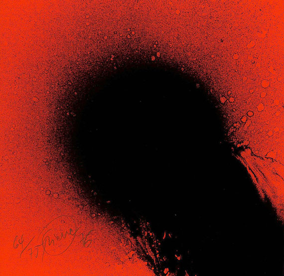 Otto Piene - Graphiken zum WVZ + 1 Beig., zus. 3 Tle.