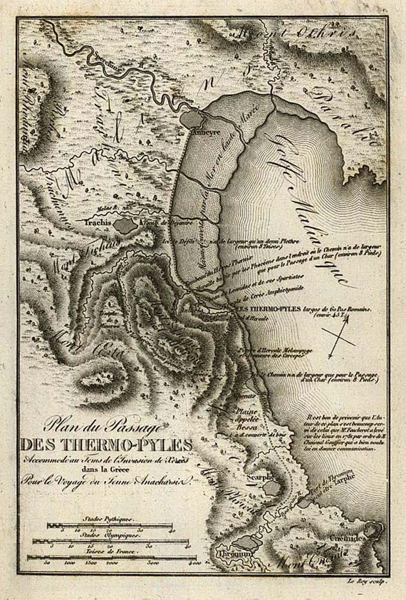 Barthélemy, J. J. - Atlas du voyage du jeune anarchsis. 1828