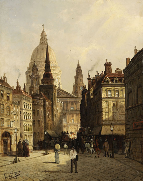 August von Siegen - Straße in London