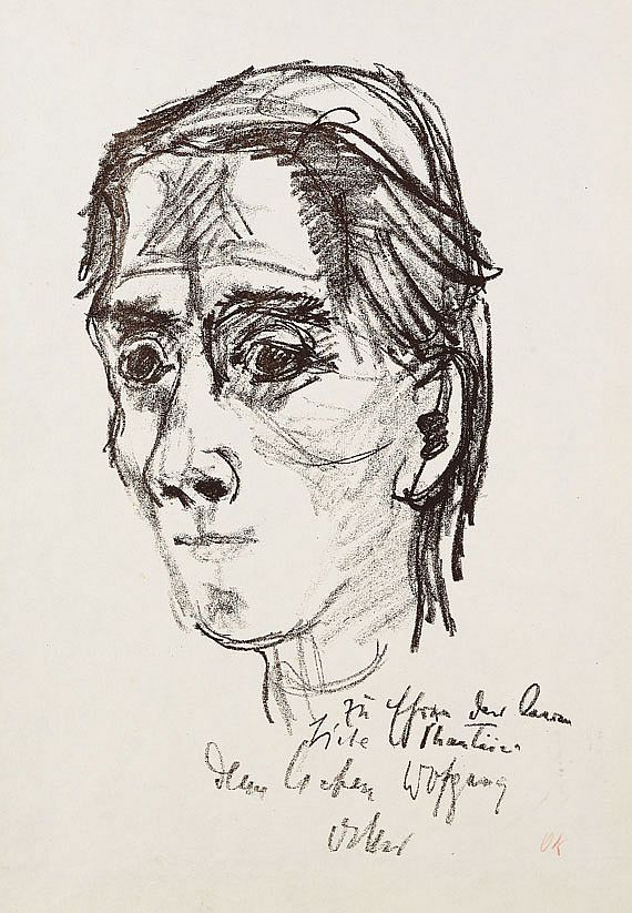 Oskar Kokoschka - Selbstbildnis 1921