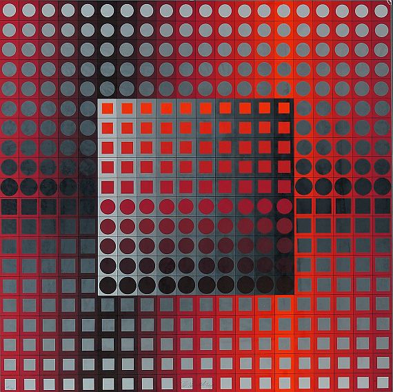 Victor Vasarely - Ohne Titel