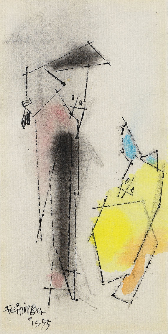 Lyonel Feininger - Untitled (Ghosties)