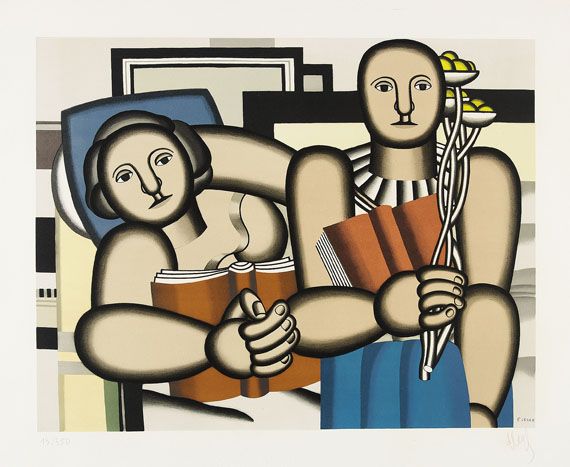 Fernand Léger - La Lecture