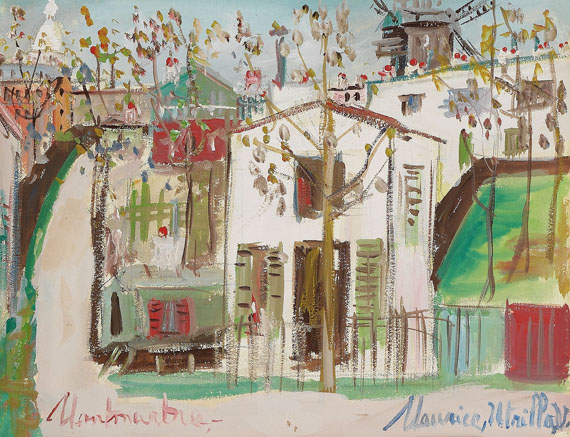 Maurice Utrillo - Montmartre