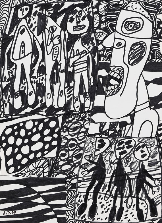 Jean Dubuffet - Situation LXXIII