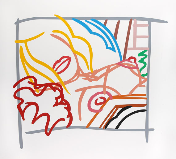 Tom Wesselmann - Bedroom Blonde Doodle with Photo