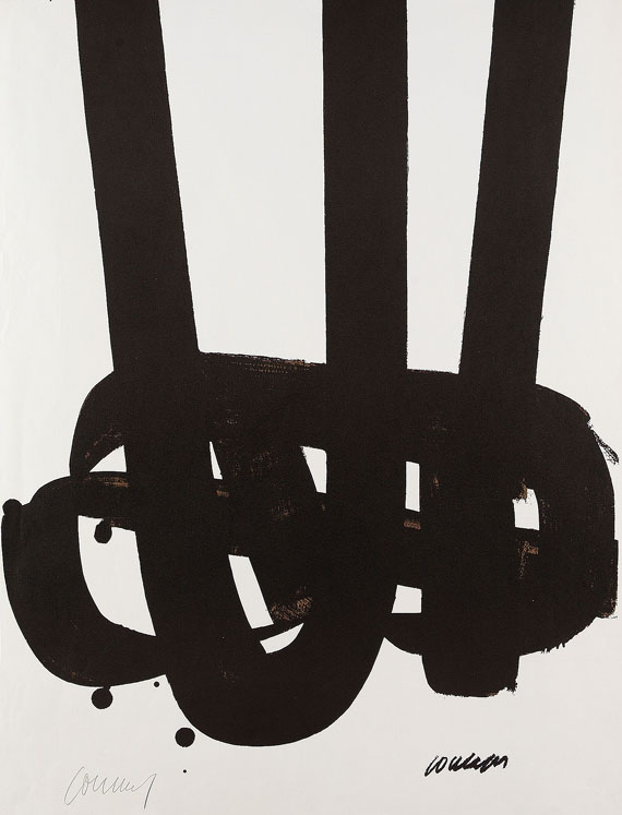 Pierre Soulages - Lithographie no. 29