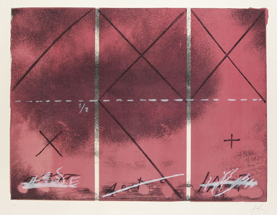 Antoni Tàpies - Triptyque