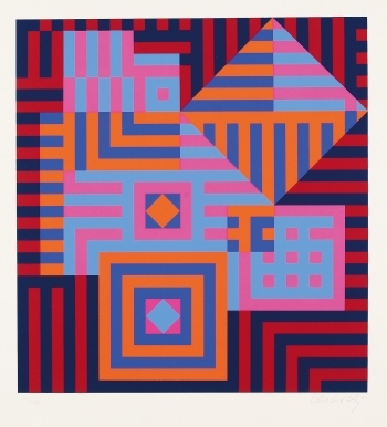 Victor Vasarely - Ohne Titel