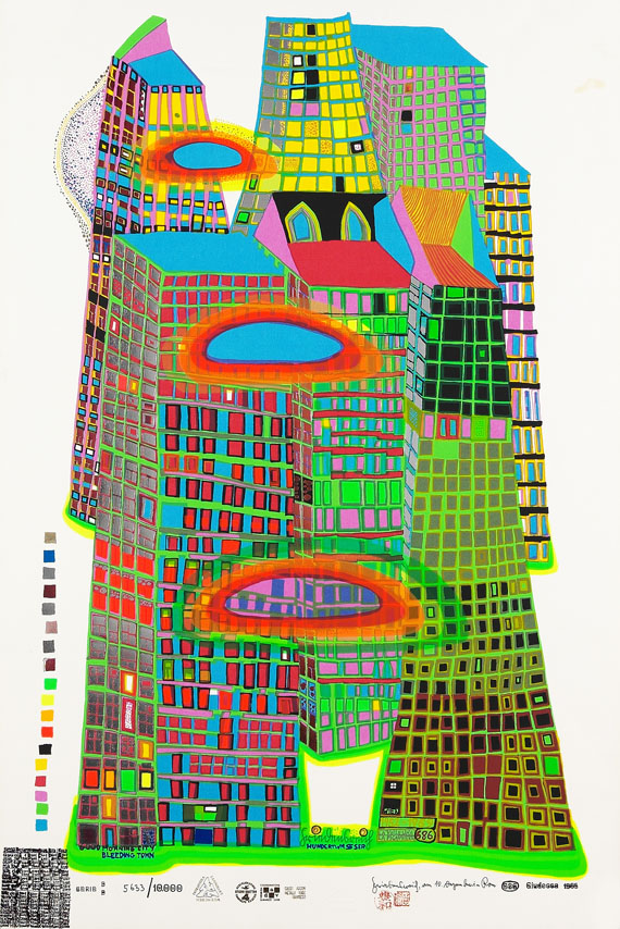 Friedensreich Hundertwasser - Good Morning City. Bleeding Town