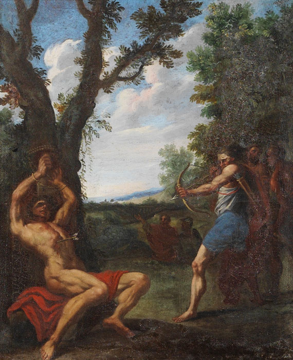 Salvator Rosa - In der Art von - Hl. Sebastian