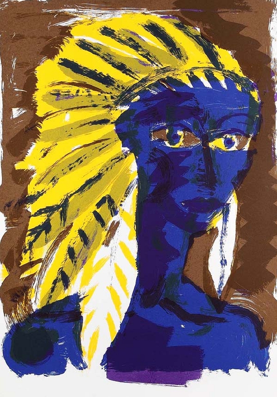 Rainer Fetting - Indianer