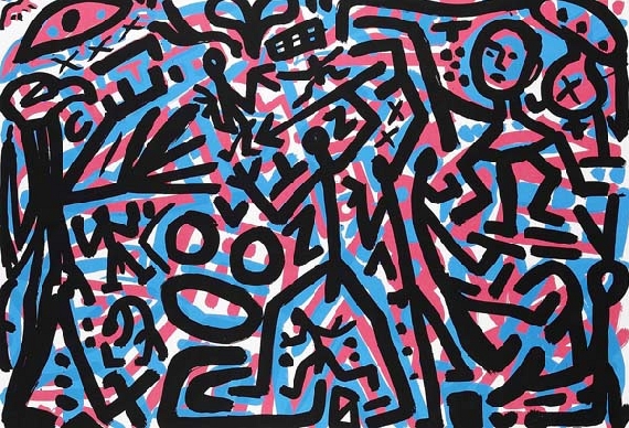 A. R. (d. i. Ralf Winkler) Penck - Ohne Titel