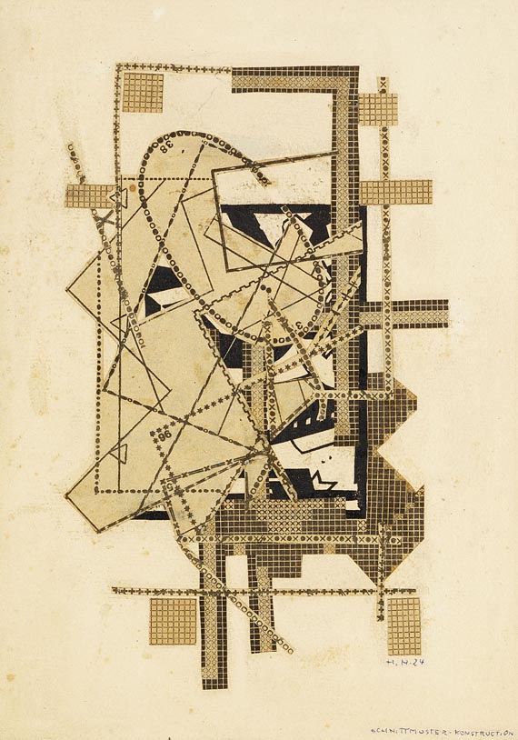 Hannah Höch - Schnittmuster-Konstruction