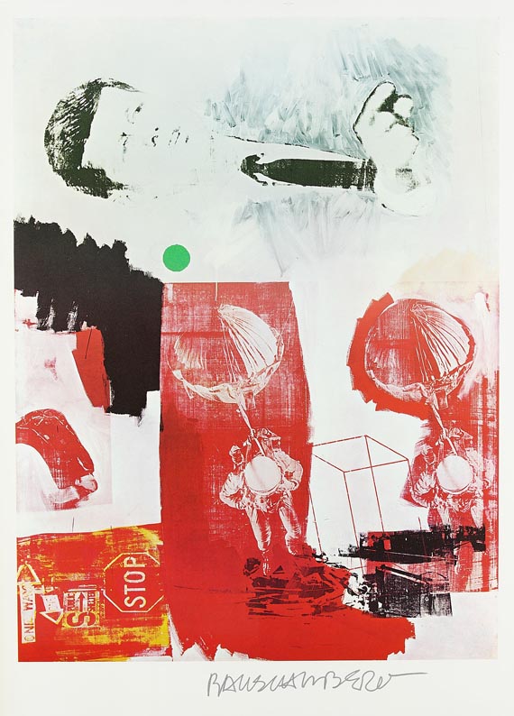 Robert Rauschenberg - Plakat: Quote (J.F.K.)