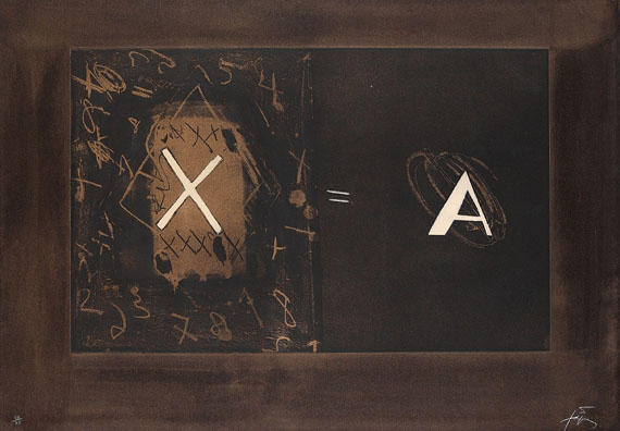 Antoni Tàpies - X-A