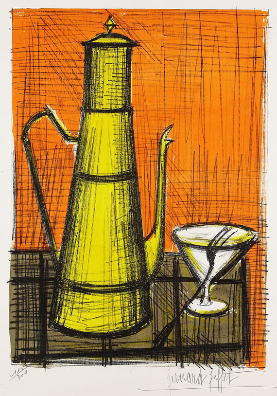 Bernard Buffet - La Cafetière