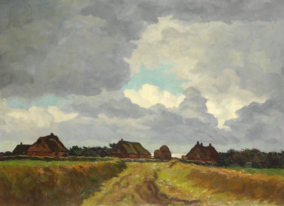 Albert Johannsen - Nordfriesische Landschaft (Schobüll)