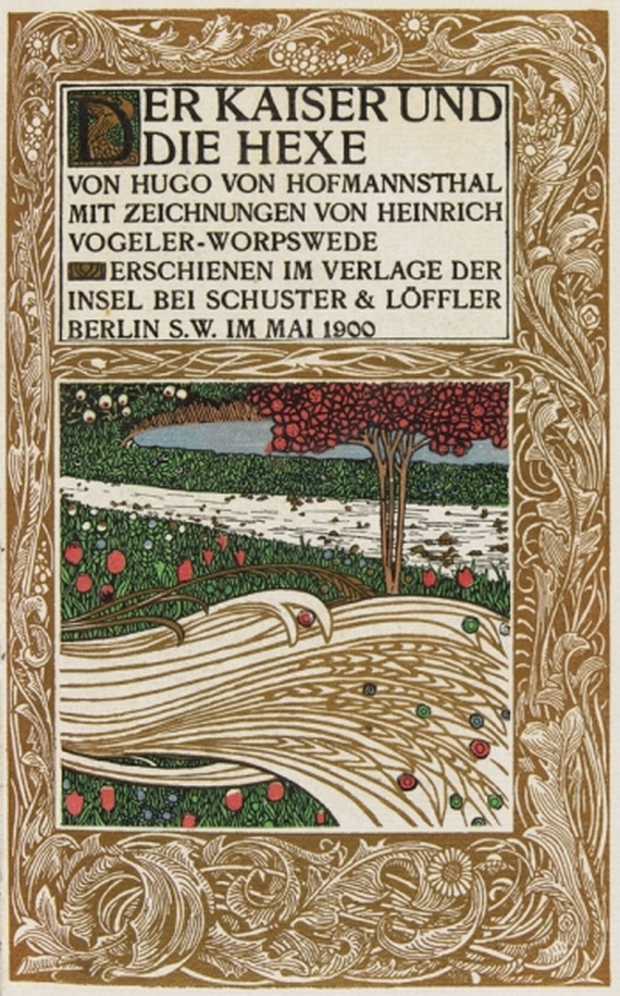 Heinrich Vogeler - Hofmannthal, Der Kaiser und die Hexe