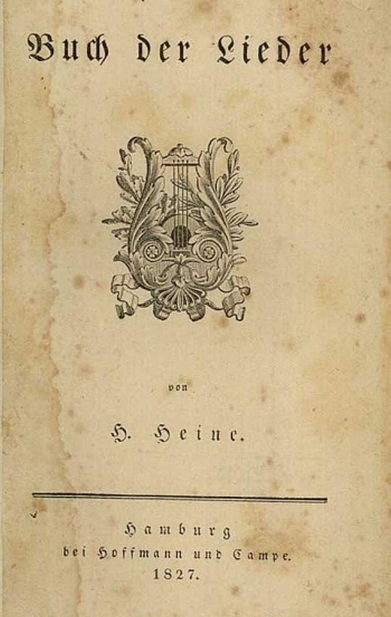 Heinrich Heine - Buch der Lieder. 1827
