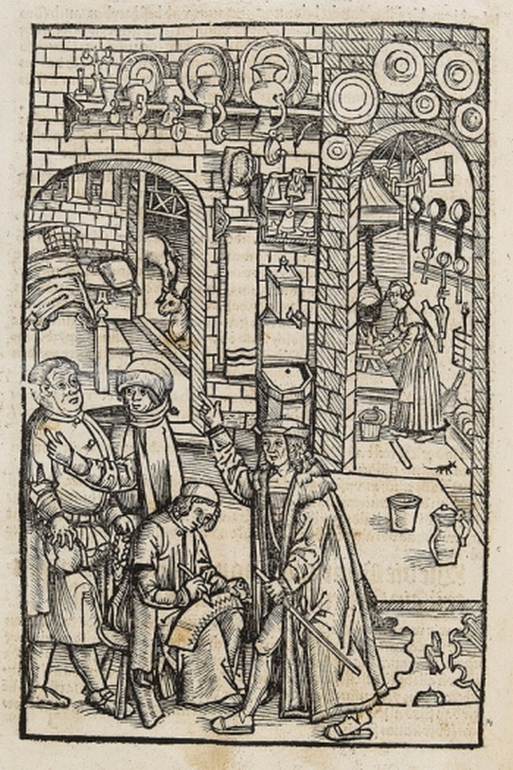 Bambergische halßgerichts und rechtliche Ordenung - Sammelband mit 3 Holzschnittwerken. 1510-30