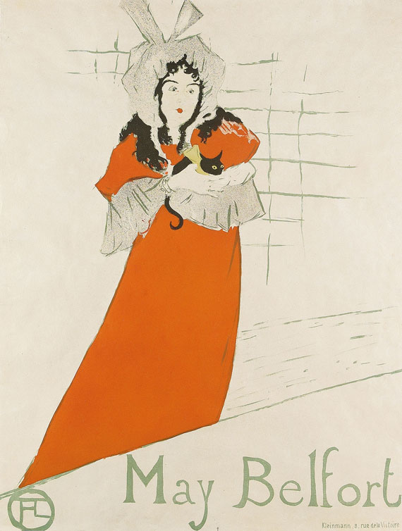 Henri de Toulouse-Lautrec - Plakat: May Belfort