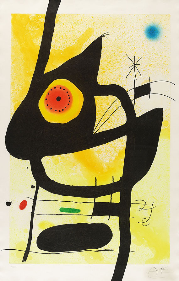 Joan Miró - La Femme des Sables