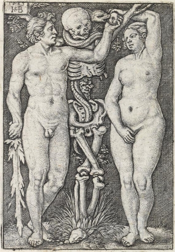Hans Sebald Beham - Adam und Eva