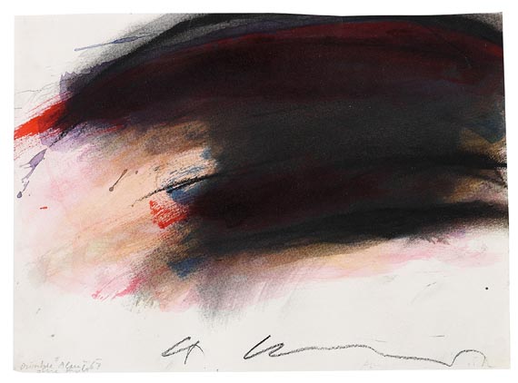 Arnulf Rainer - Dunkle Alm