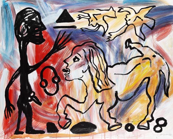 A. R. (d. i. Ralf Winkler) Penck - Willst du oder willst du nicht