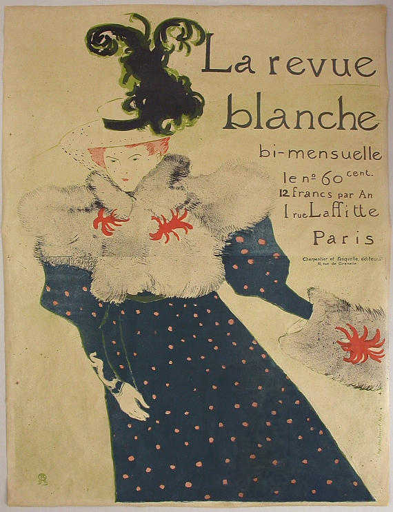 Henri de Toulouse-Lautrec - Plakat: La Revue Blanche