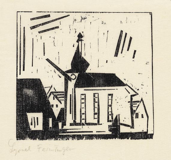 Lyonel Feininger - Süssenborn (Dorfkirche)