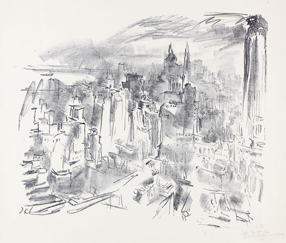 Oskar Kokoschka - Manhattan I