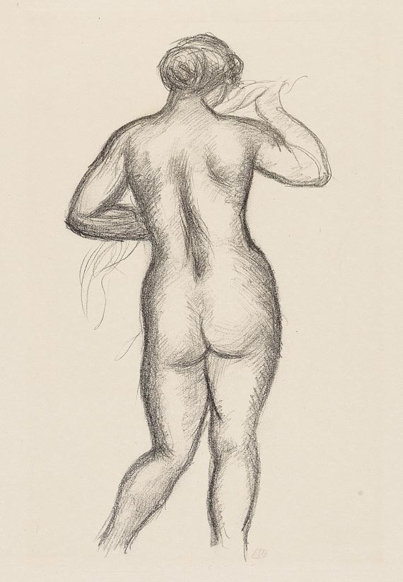 Aristide Maillol - Femme nue de dos