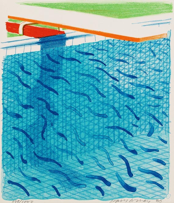 David Hockney - Paper Pools