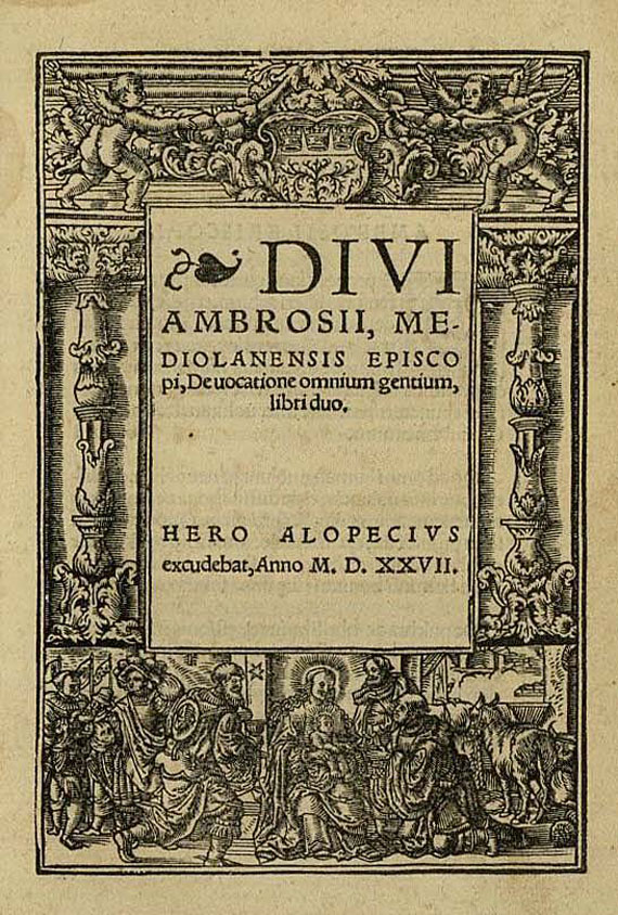 de Spiera Ambrosius - De vocatione omnium gentium. 1527 (51)
