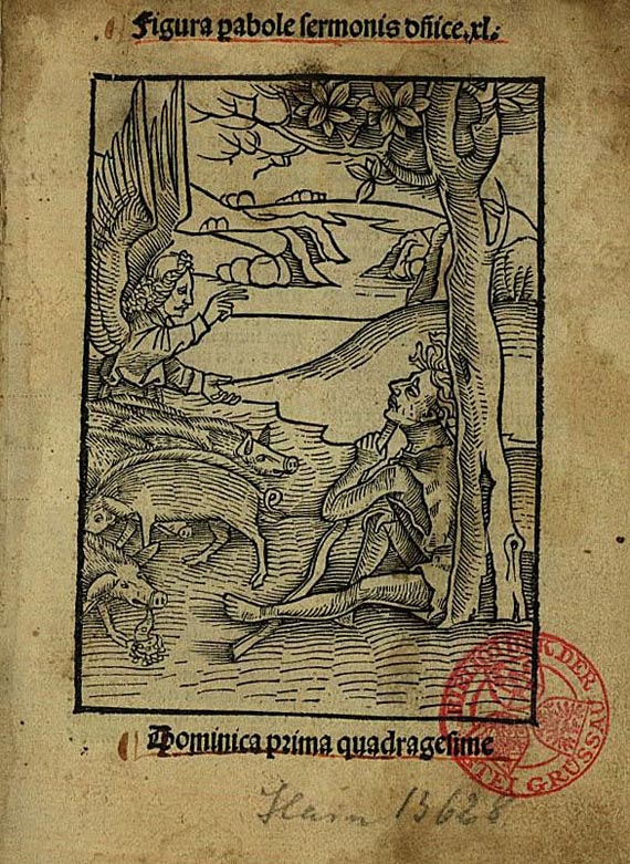 Johannes Meder - Quadragesimale. Basel 1495. (63)