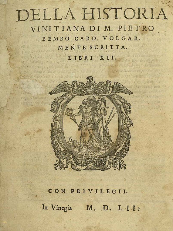 Pietro Bembo - Della historia Vinitiana. 1552 (68)