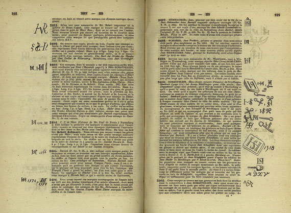 Francois Brulliot - Dictionnaire des Monogrammes... 1832.