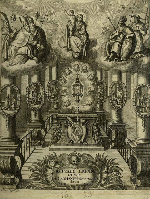  Bayern - Rituale Frisingense, 1673.