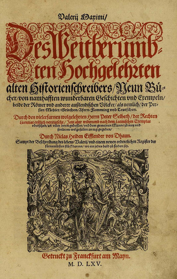  Valerius Maximus - Neun Bücher...1565