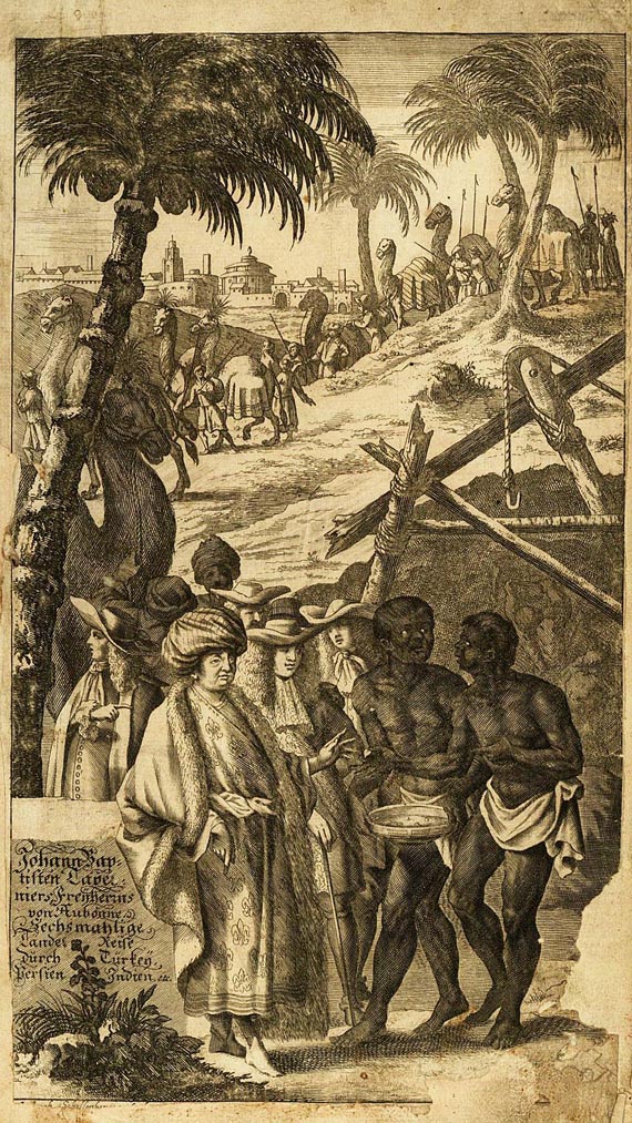 Jean Baptiste Tavernier - Sechs Reisen. 1681.